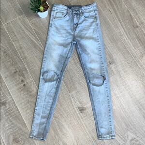 WILD FABLE Destroyed High Rise Skinny Jeans Women's